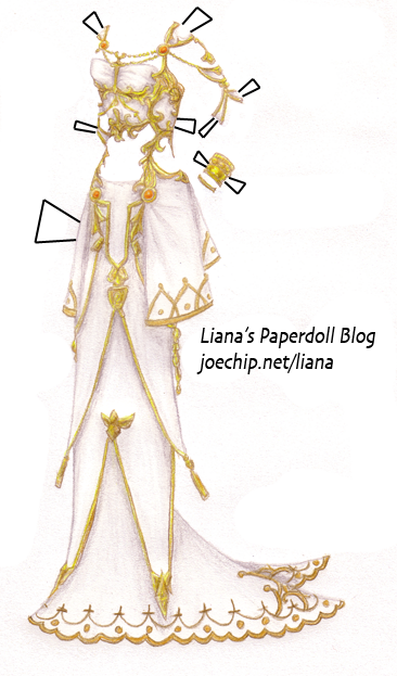Illustration for article titled Gorgeous Wedding Gowns In (Or Inspired By) Video Games